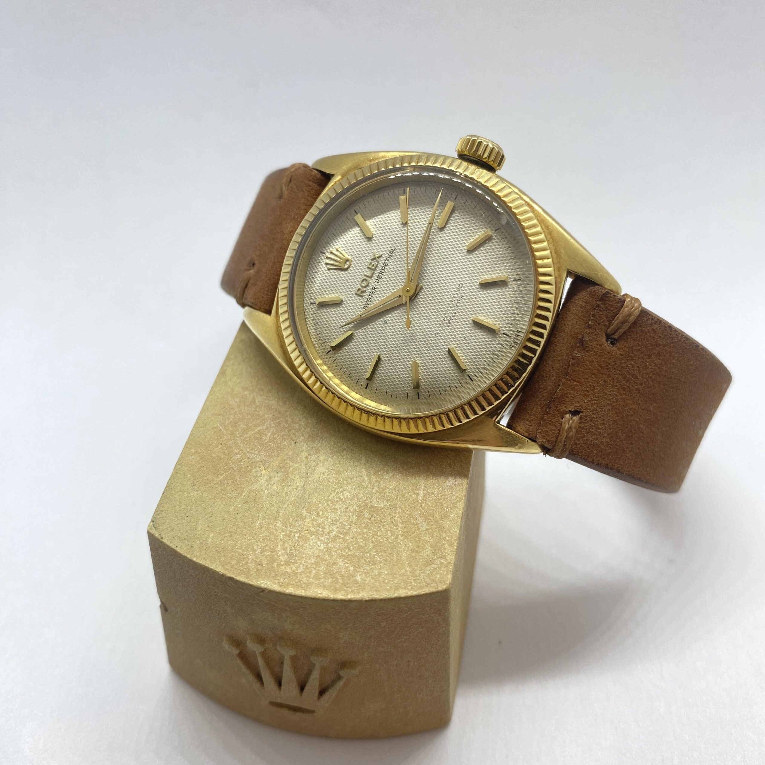 Rolex Oyster oro giallo usato Bergamo Gamba Orologi