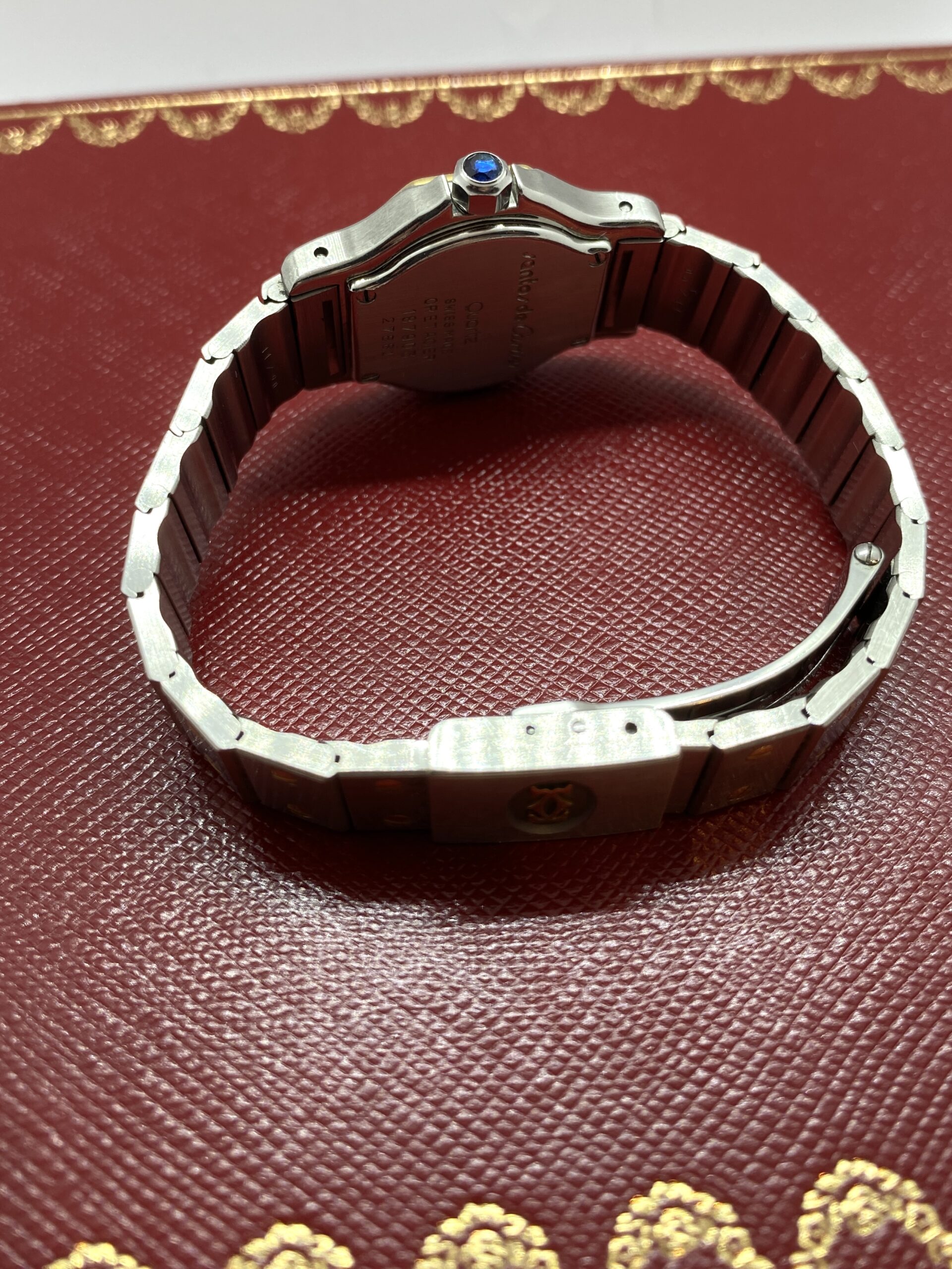 CARTIER SANTOS OCTAGON QUARZO 187903