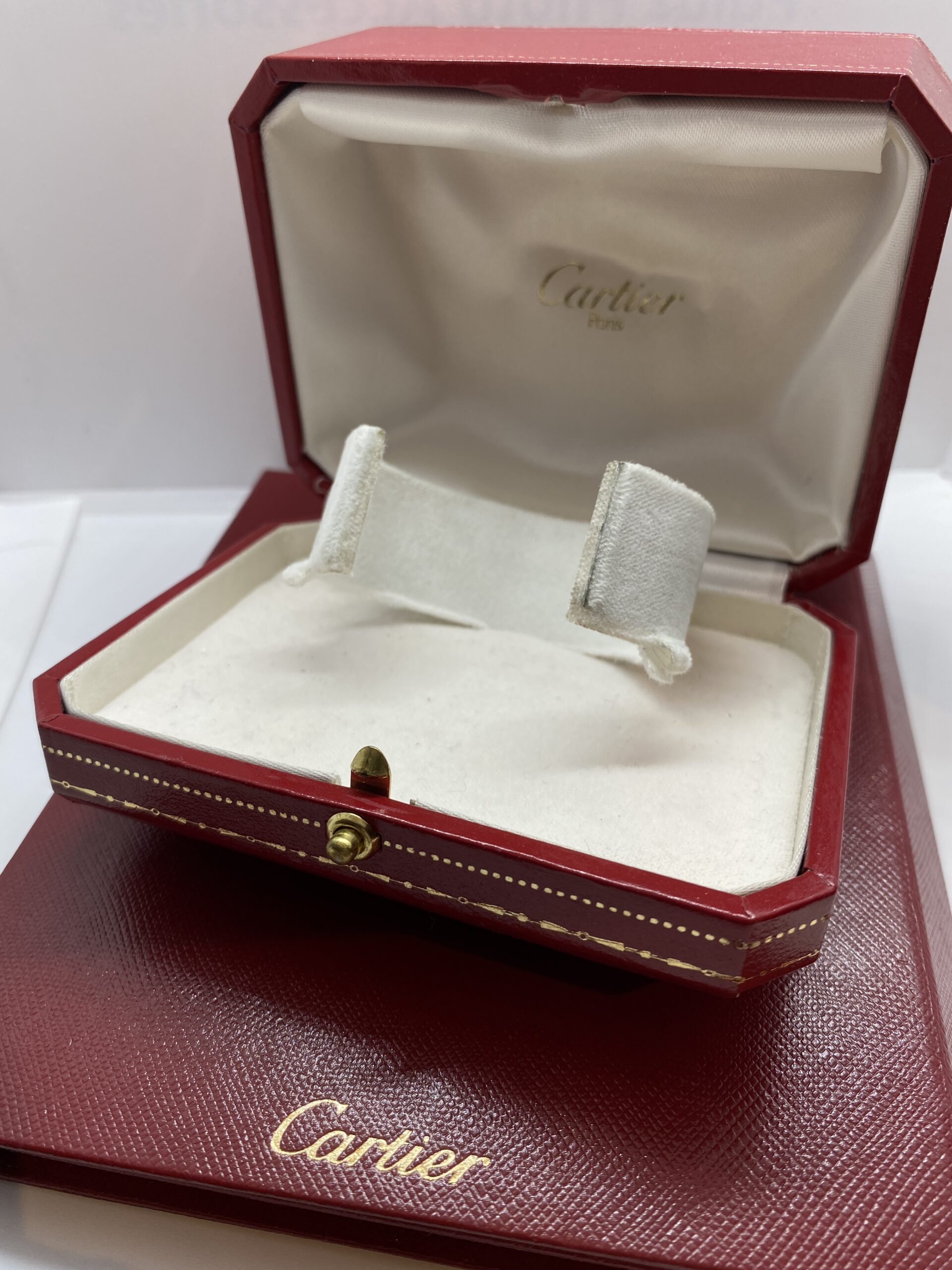 CARTIER SANTOS OCTAGON QUARZO 187903 BOX SCATOLA GAMBA OROLOGI