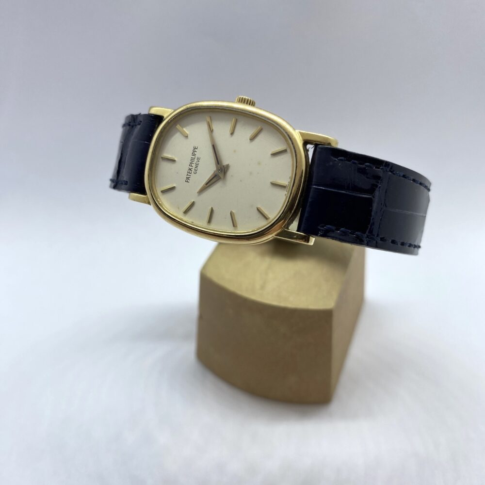 PATEK PHILIPPE ELLIPSE 4307 ORO GIALLO SCATOLA GARANZIA GAMBA