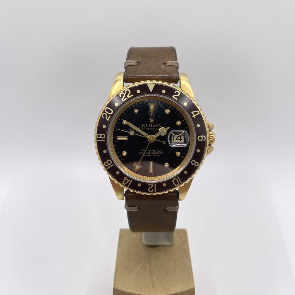 Rolex GMT oro giallo usato Bergamo Gamba Orologi