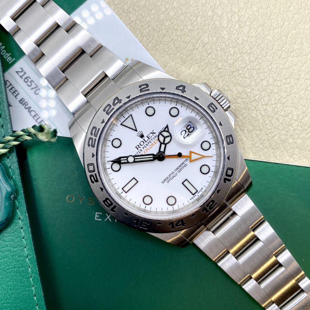 Rolex Explorer II 216570 White (2013)