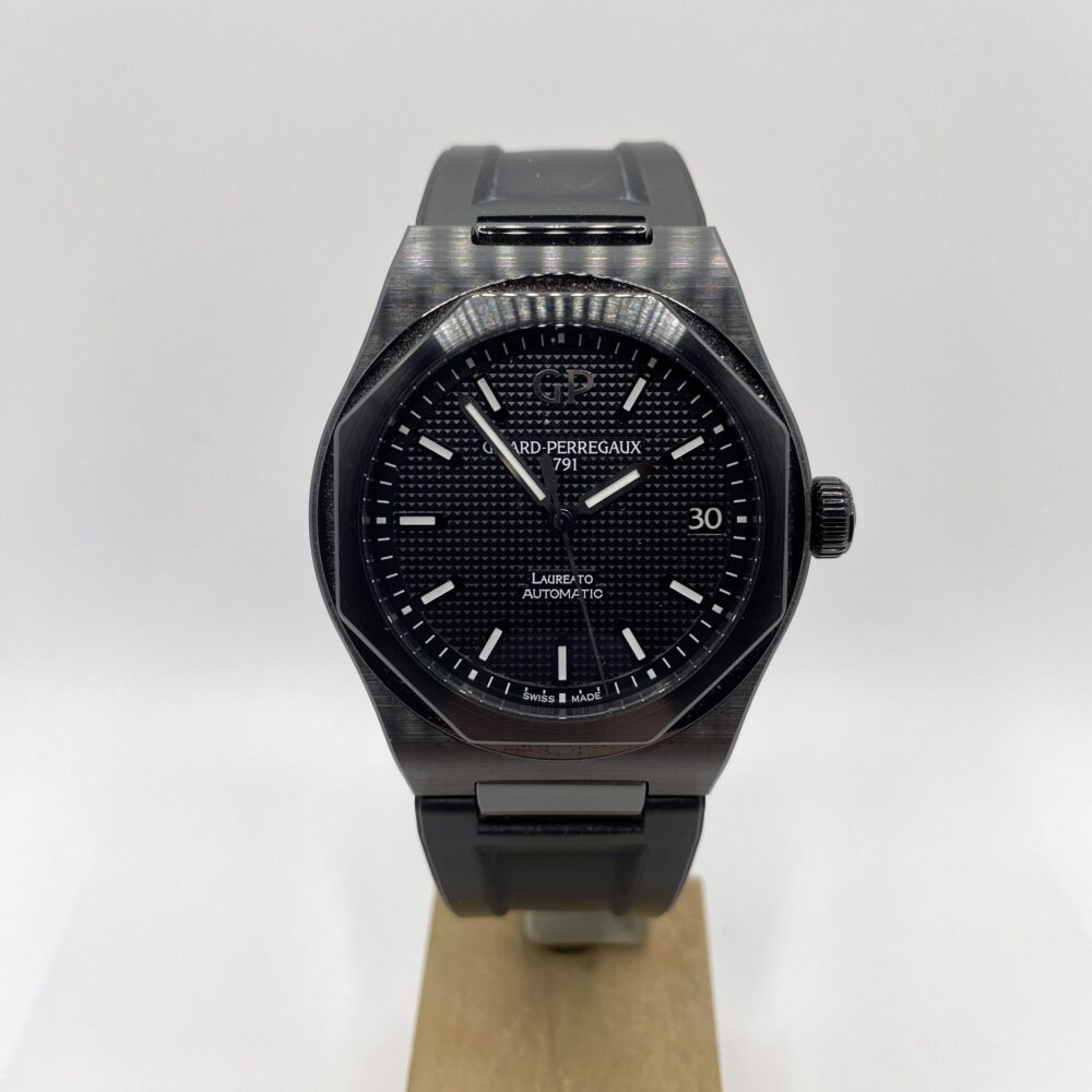 Girard Perregaux Laureato Ceramica Bergamo Gamba Orologi