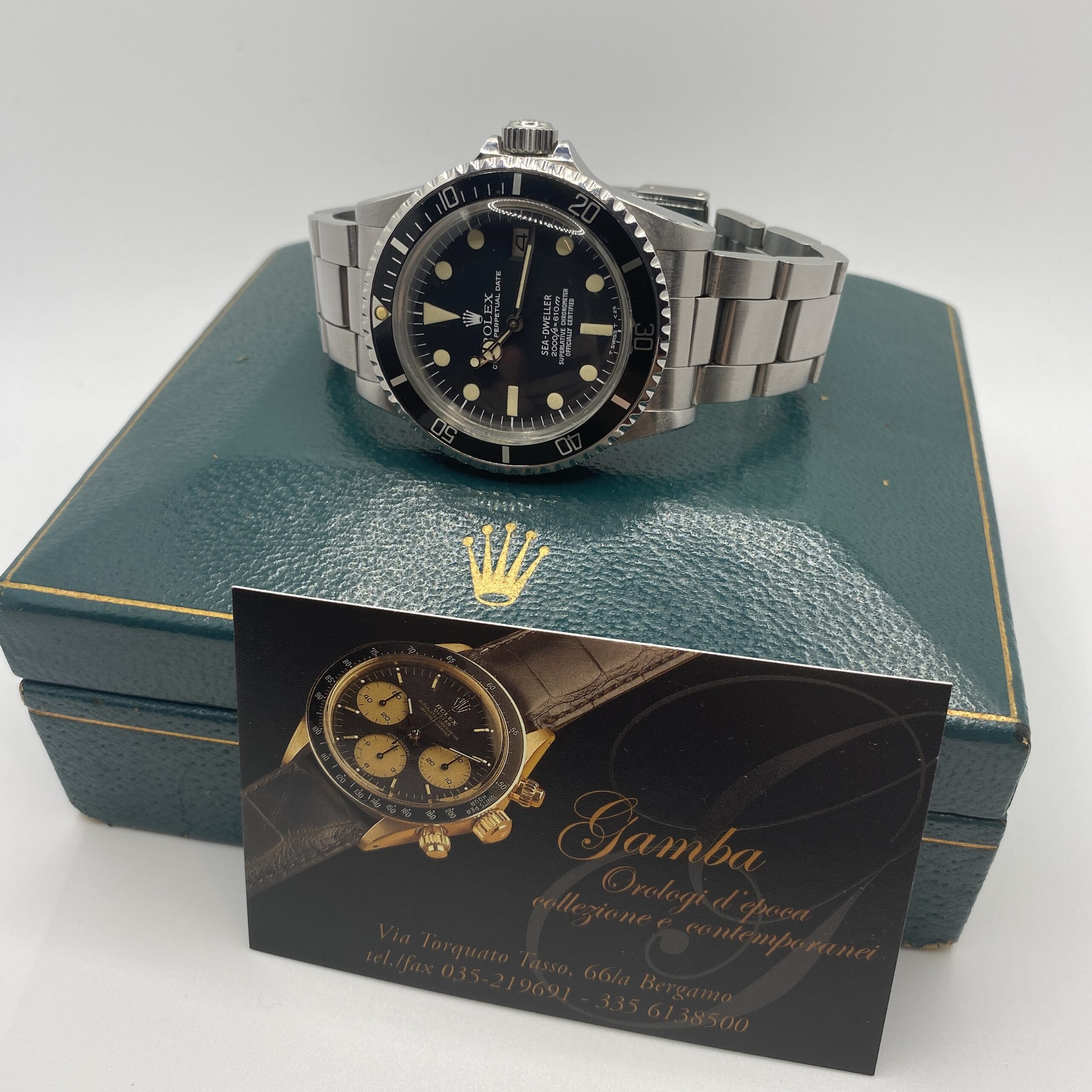 Rolex Sea-Dweller 1665 usato Bergamo Gamba Orologi