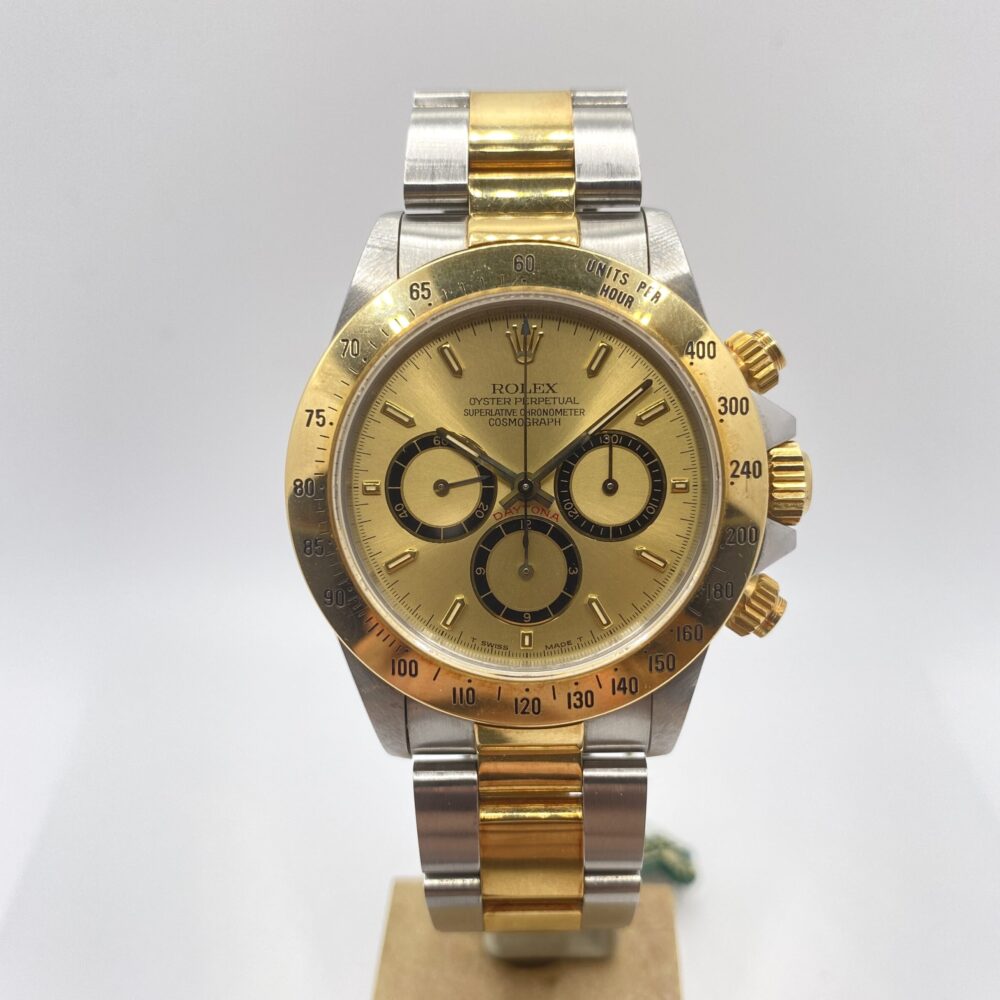 Rolex Daytona acciaio oro usato Bergamo Gamba Orologi