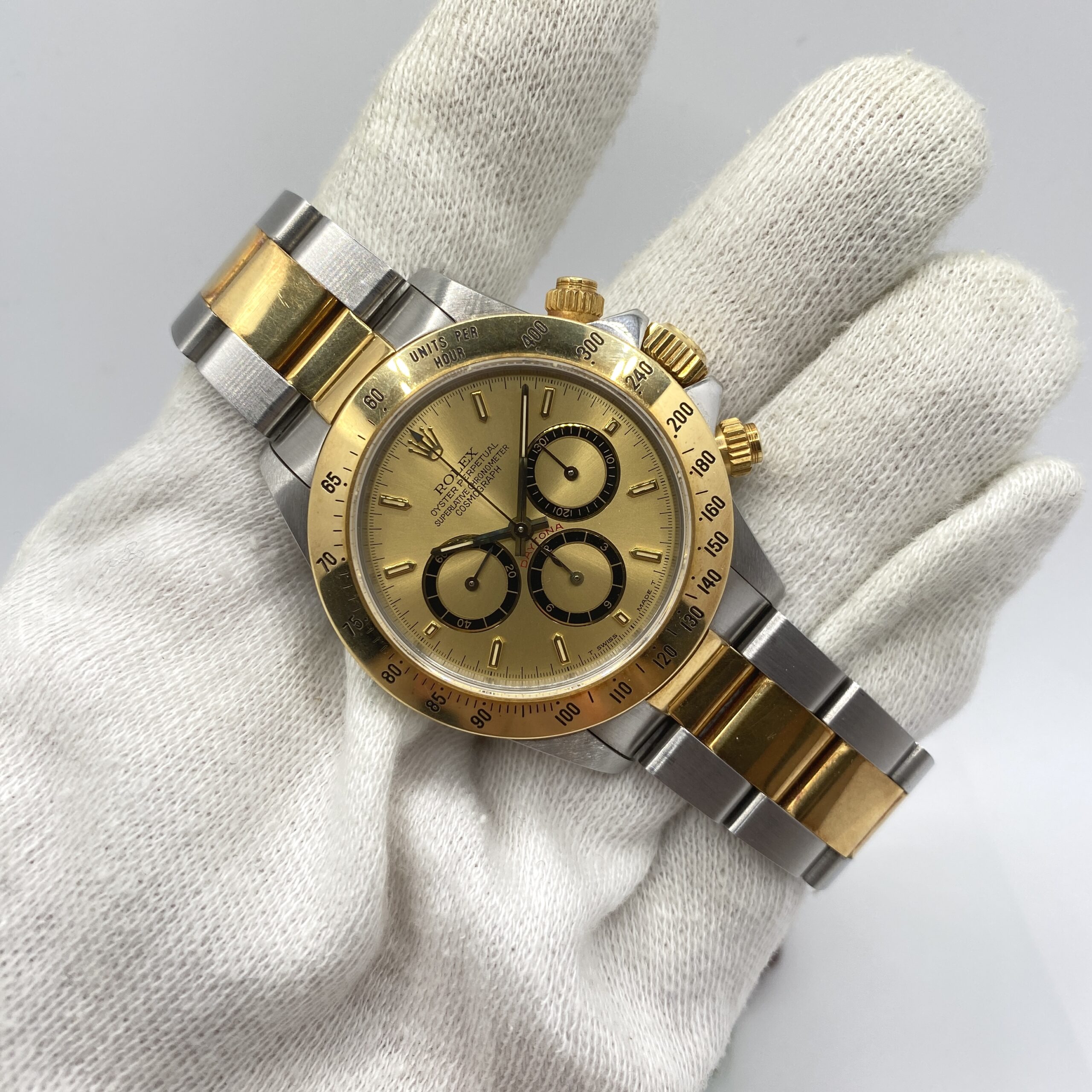 Rolex Daytona acciaio oro usato Bergamo Gamba Orologi
