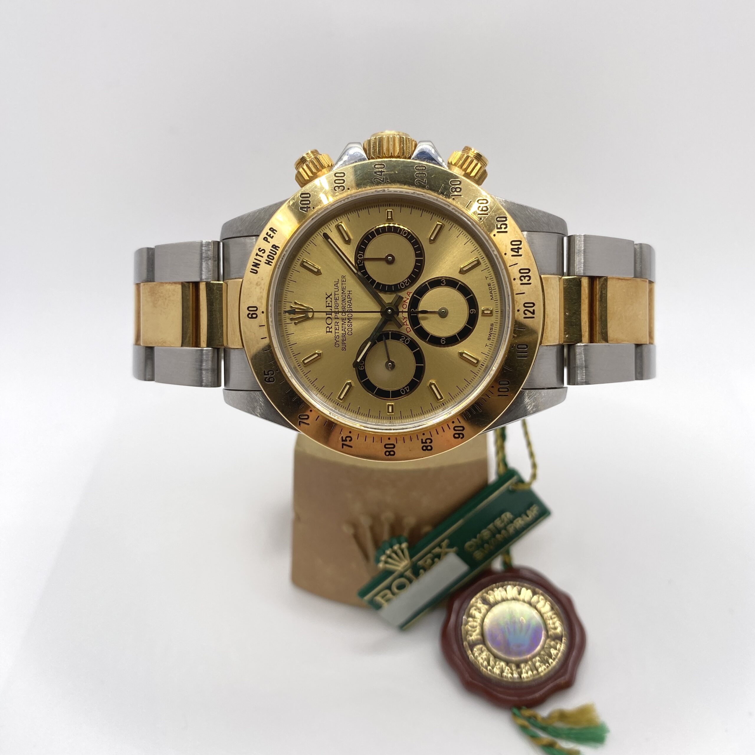 Rolex Daytona acciaio oro usato Bergamo Gamba Orologi