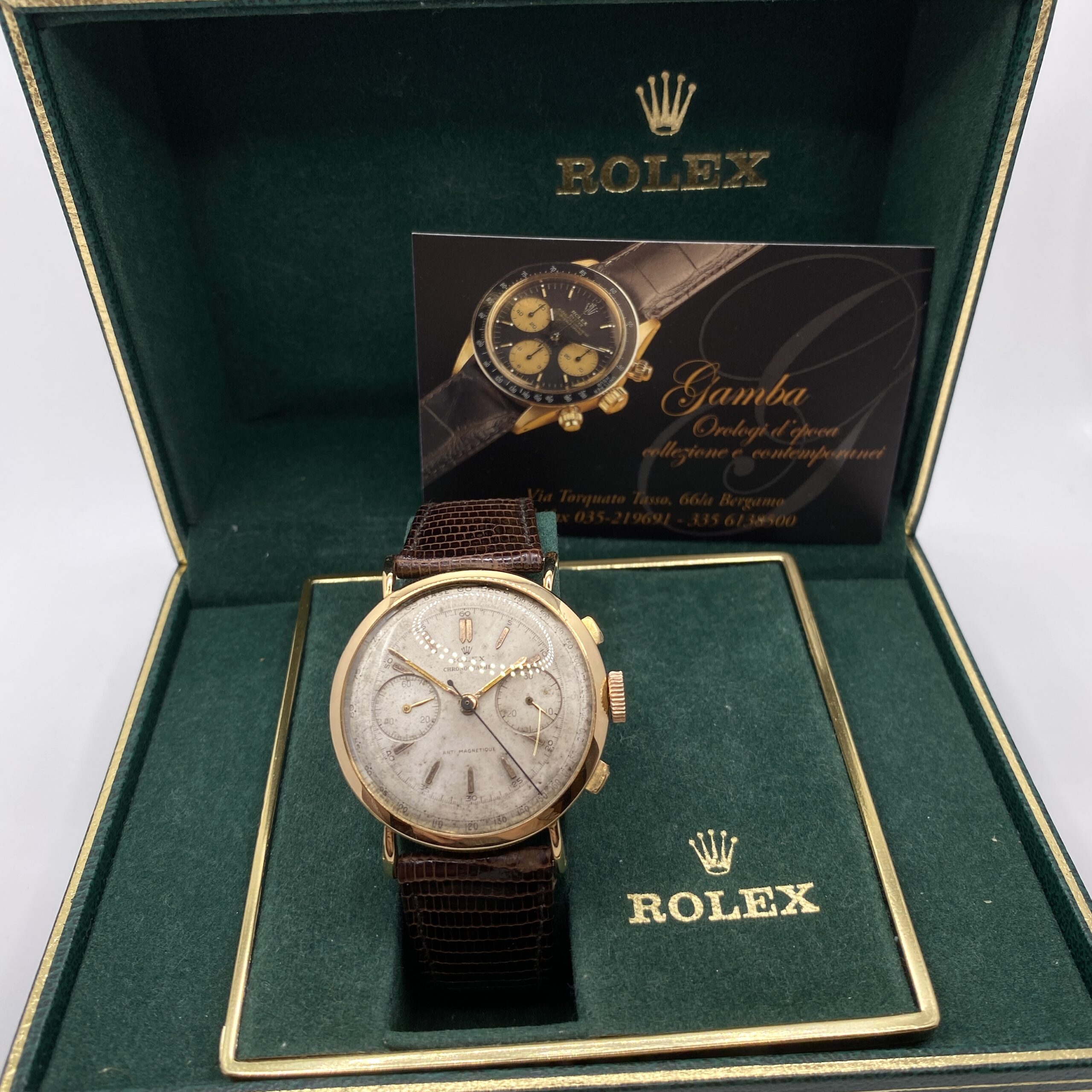 Rolex Moneta 4062 oro usato Bergamo Gamba Orologi