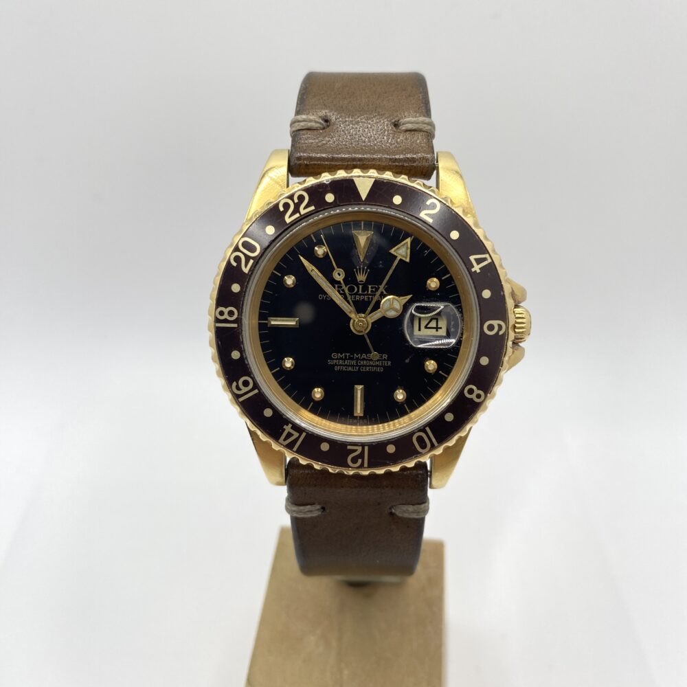 Rolex GMT-Master Oro Giallo usato Bergamo Gamba Orologi