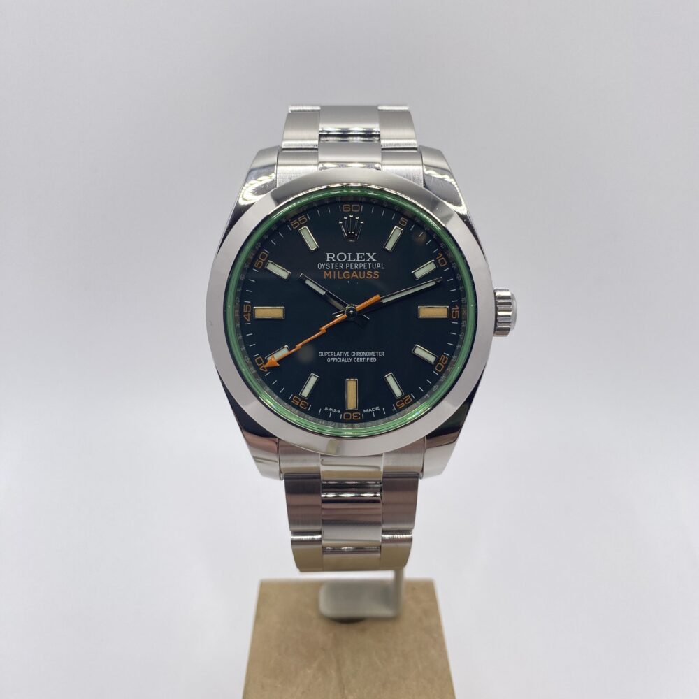 Rolex Milgauss usato Bergamo Gamba Orologi
