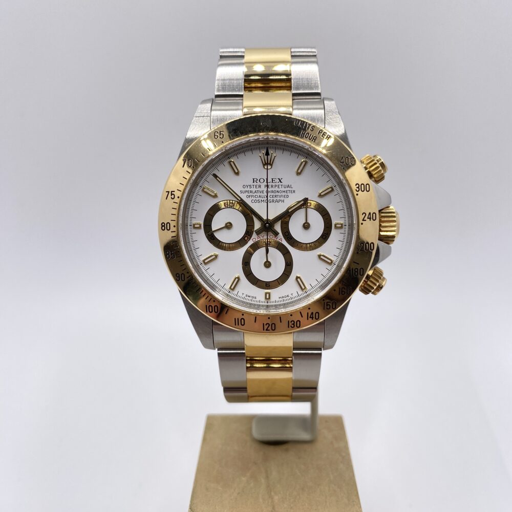 Rolex Daytona acciaio e oro usato Bergamo Gamba Orologi