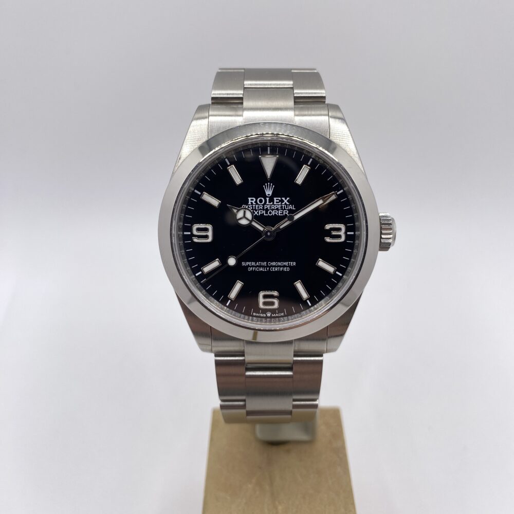 ROLEX EXPLORER USATO BERGAMO GAMBA OROLOGI