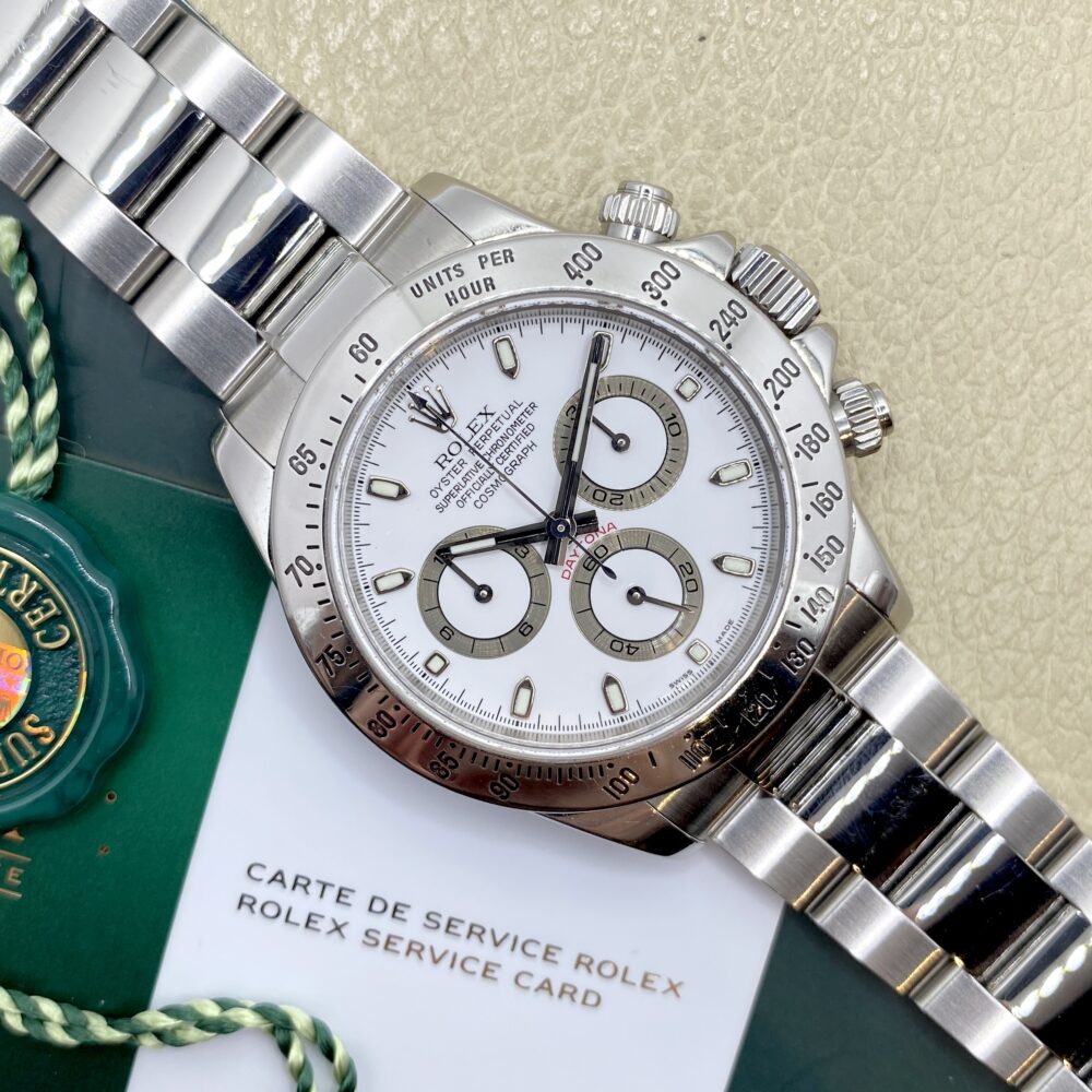 Rolex Daytona White Dial 116520 (2004)