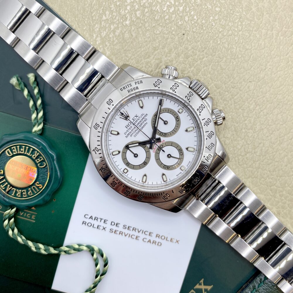 Rolex Daytona White Dial 116520 (2004)