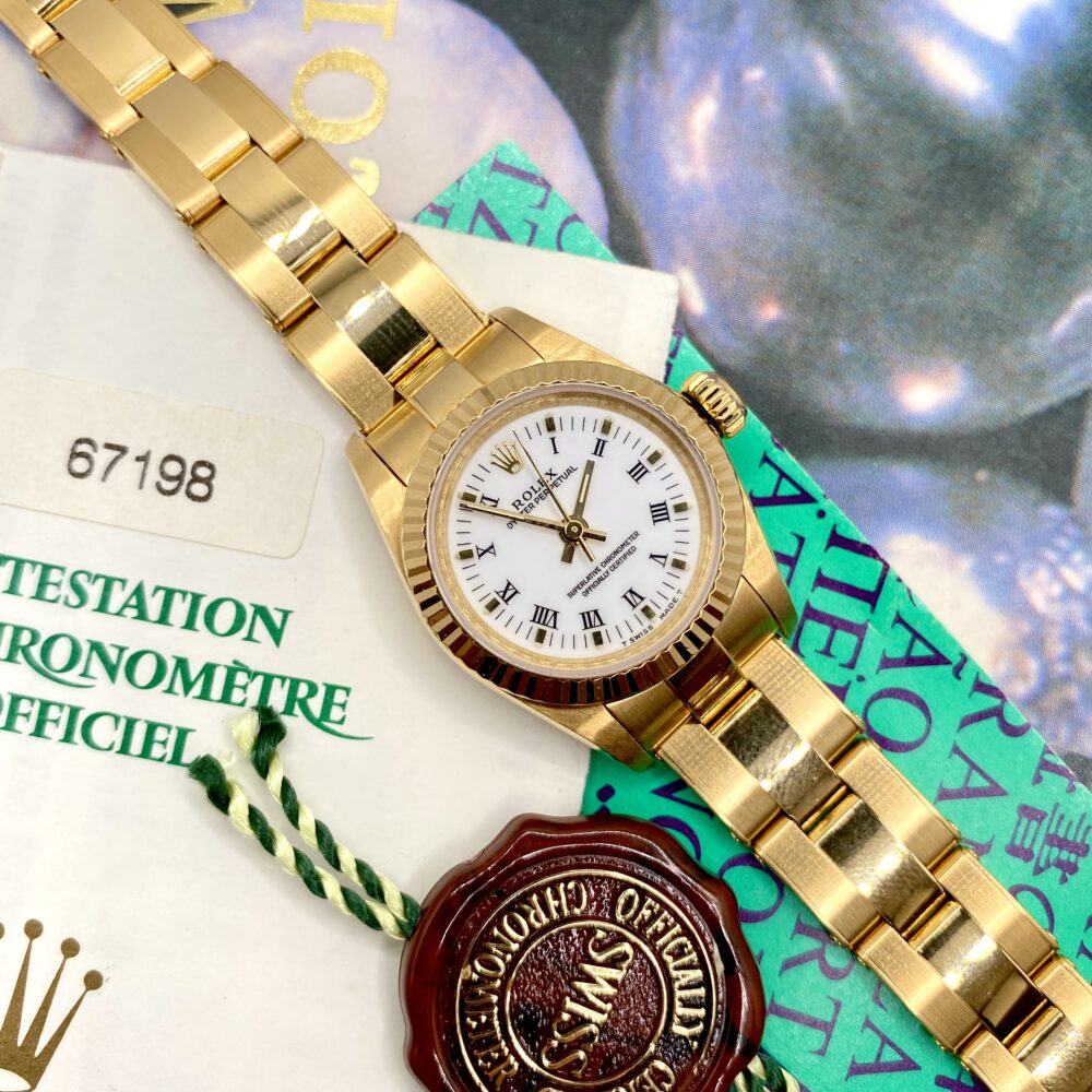Rolex Oyster Lady 26 Gold 67198 (1996)