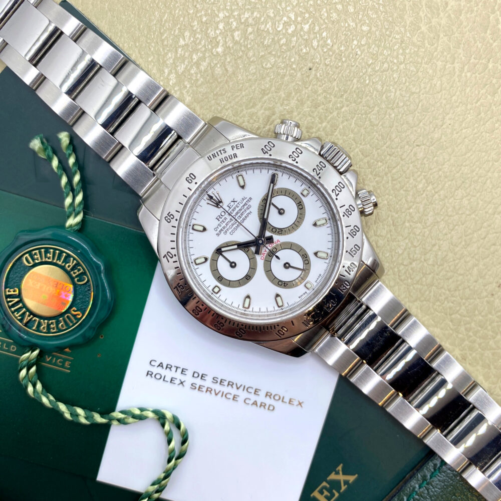 Rolex Daytona White Dial 116520 (2004)